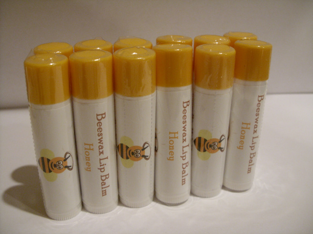 SAVE 40% - 12pk Honey Flavor Beeswax Lip Balm 